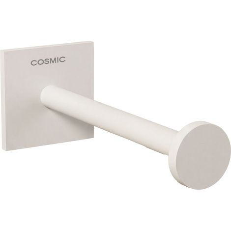 Cosmic Toilettenpapierhalter Weiss Matt Stick