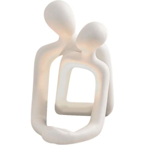 Sculptures de Couple Statue Abstraite de Figure d’Amoureux (1/5)