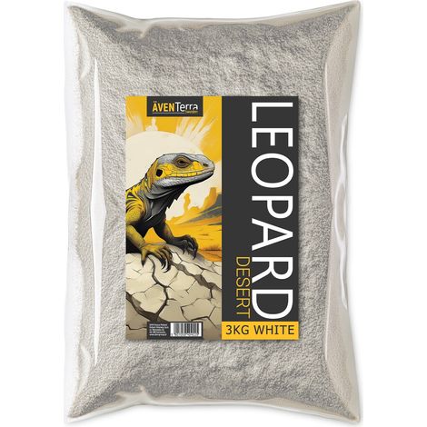 Terrario in argilla Aventerra Sweden leopardo bianco deserto 3kg (1/5)