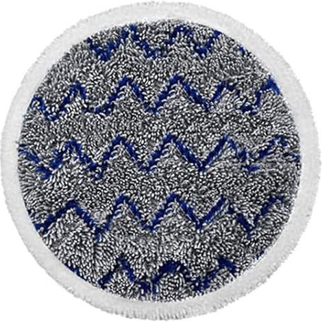 Lot de 5 Lingettes Lavables pour Balai Vapeur, Compatible avec Séries S7000 S7201 S8001, Tampons de Rechange en Microfibre à Motif Ondulé Bleu Foncé-lsw (1/2)