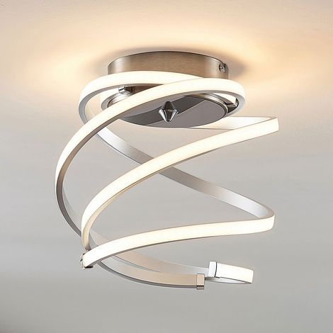 [GEBRAUCHT] B-Ware Lindby Deckenleuchte Deckenlampe Haniya Led Dimmbar Aluminium Weiß