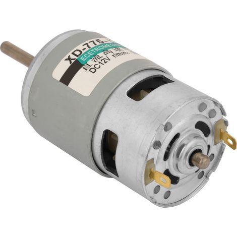 Moteur DC 80W Haute Vitesse 12V 10000RPM avec Arbre d'Extension pour Couple Élevé (1/5)