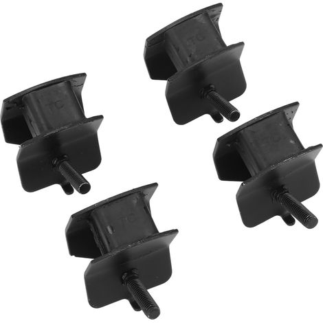 Lot de 4 patins amortisseurs pour pieds de générateur diesel (168 °F/170 °F, 2 kW-3 kW) - Accessoires pour pieds de générateur (1/5)