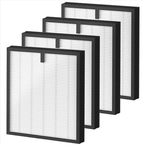 Lot de 4 filtres de rechange HY4866 True HEPA pour purificateur d'air (1/5)