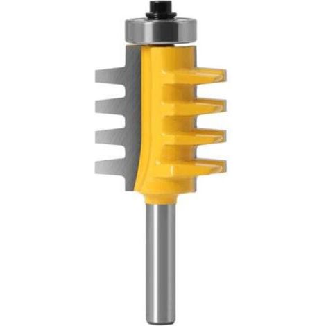 Coltello a tenone smussato da 8 mm, fresa a dita, fresa per legno, macchina per incisione mista, taglierina per pannelli, fresatrice per incisione, ecc.