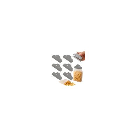 6 clip per sigillare sacchetti per alimenti (1/5)