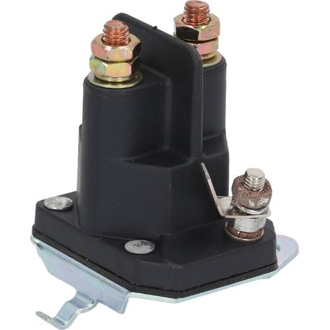 12V DC 3-poliges Relais, Magnetschalter mit Messingspule, Anlasserschütz für Aufsitzmäher und Quads, robustes Autoteil. (1/5)