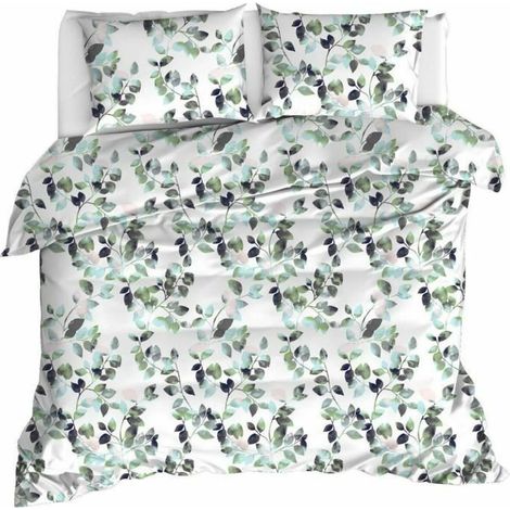 Set di copripiumino Verde Osimano 3 Pezzi (1/4)