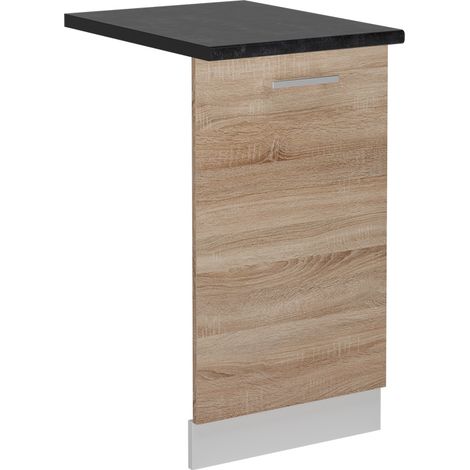 Panneau de lave-vaisselle R-Line, Sonoma, 45cm , PT Anthracite, Vicco