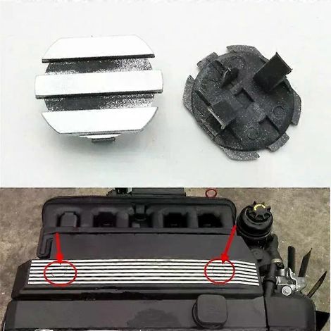 1 cache-boulons de culasse pour BMW E36 E46 E39 E60 E34 E38 E53 Z3 Z4 X3 X5 Série 3 5 7 11121726089 (1/4)