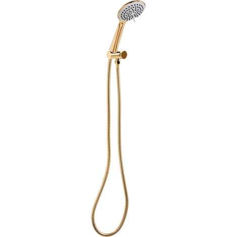 Shower Head and Hose Kit TARMA 4-function Gold