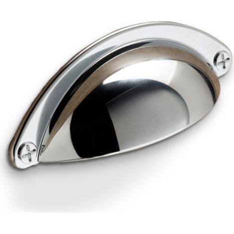 Maniglia mobile Nicchia Cromato Lucido 105 x 34 mm