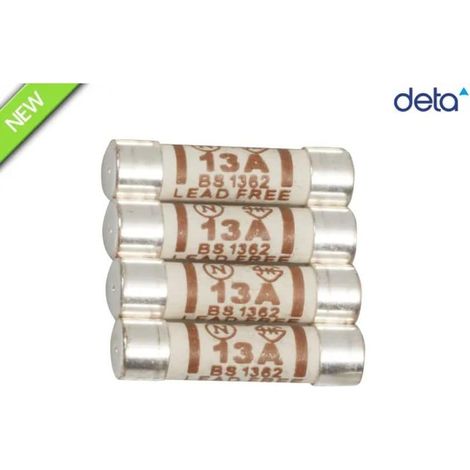 4 x Deta Vimark SP0054 13A Fuse DETSP0054