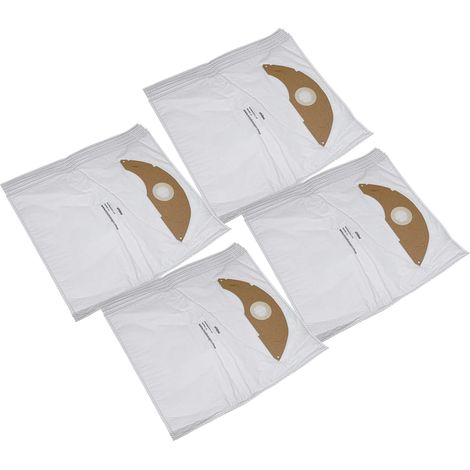 Vhbw – Lot de 20 sacs pour aspirateur Kärcher NT 22/1 Ap L, NT 22/1 Ap Te L – Microfibre non tissée – Dimensions 42cm x 26,5cm – Blanc - VHBW 20 X (1/4)