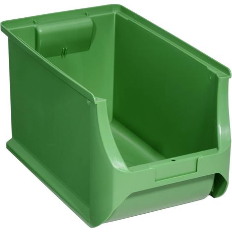 Allit 456283 Cassetta impilabile da magazzino ProfiPlus 4H (L x A x P) 205 x 200 x 355 mm Verde 1 pz.