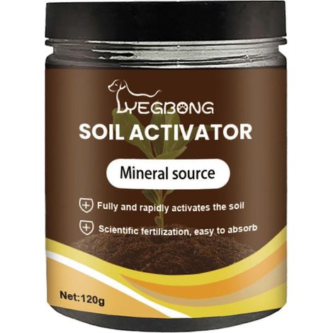 Revitalisant de sol, activateur de sol pour plantes, amendement pour pelouse et jardin, enrichisseur de nourriture pour plantes (1/5)
