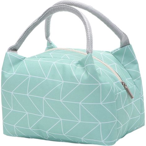 Sac à lunch isotherme réutilisable, boîte de rangement pour repas, adapté pour travail, pique-niques et voyages, convient aux hommes et femmes pour préparer et transporter vos repas au quotidien (1/5)