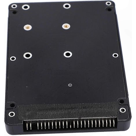 Adaptateur 2.5" IDE vers mSATA SSD avec boîtier de protection, convertisseur pour disque dur HDD et SSD, solution de stockage robuste et compacte (1/5)