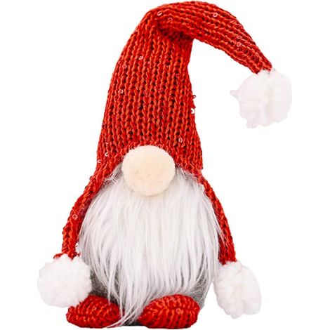 Muñeco De Títere Tomte - Muñeco Navideño Escandinavo Sin Rostro - Adorno Y Juguete Para Niños - 1 Unidad (1/5)