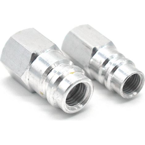 Raccords R134 basse et haute pression avec filetage femelle 1/4 SAE