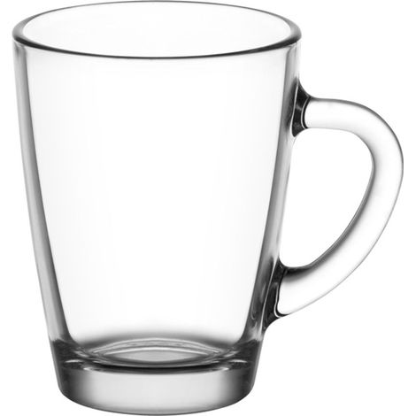 Tasse Vega LAV, en verre, a café/thé, 250 ml, 76x100 mm, lot de 6 pieces