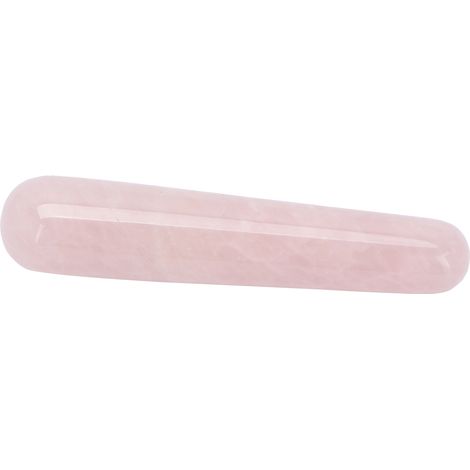 Bâton de Massage en Quartz Rose, Gua Sha en Pierre de Jade pour Soins Visage et Relaxation (1/5)