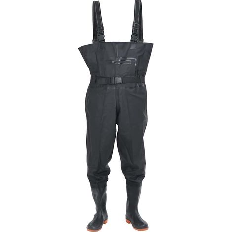 Cuissardes avec bottes et ceinture noir taille 39 (1/5)