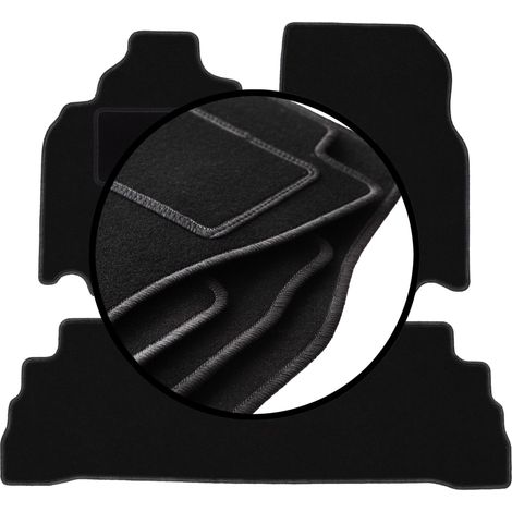 Komplettset Veloursmatten für: Nissan Cube Z12 Keicar (2008-2011)