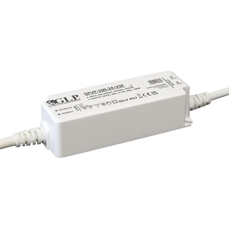 GPVP-100-24-VSP: LED-Treiber CV 24V/100W IP67 PFC Kunststoffgehäuse