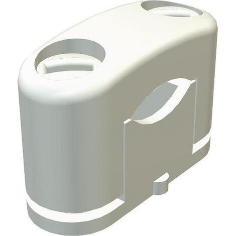 Abrazadera para tubería obo-bettermann som-schelle 24-34 mm halógeno libre