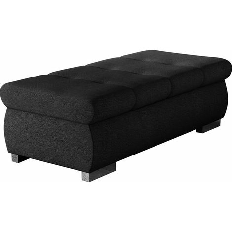 Banco tapizado Comfivo Nitor I, Velo 637, 39x60x120cm, Diámetro: 0, Tapiz, Patas: Plástico, 0
