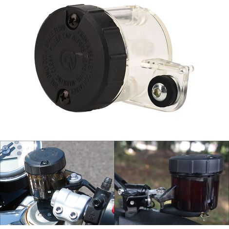 Motorradteile: Ölbehälter für Vorderbremse und Kupplung, Hauptbremszylinder, Bremsflüssigkeitsbecher für Honda, Yamaha, Kawasaki und Suzuki. (1/5)