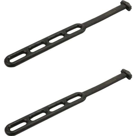Cyclingcolors – Tendeur sandow caoutchouc élastique 274mm – Système de fixation pour porte-vélo – Charge maximale 100kg – Lot de 2 (1/2)
