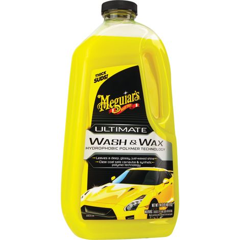 Meguiar’s® Shampoing et cire - Ultimate - Grand format, 48 oz (1.4 l) bouteille (1/5)