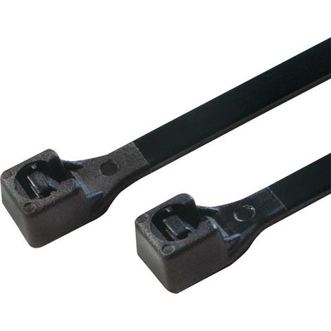 Fascette per cavi LogiLink KAB0003B, 100 pezzi, lunghezza 0,2 m, nere (1/3)