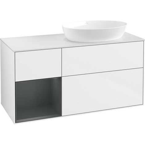 Villeroy & Boch FA41HGGF Meuble sous-lavabo Finion FA4 (1/2)