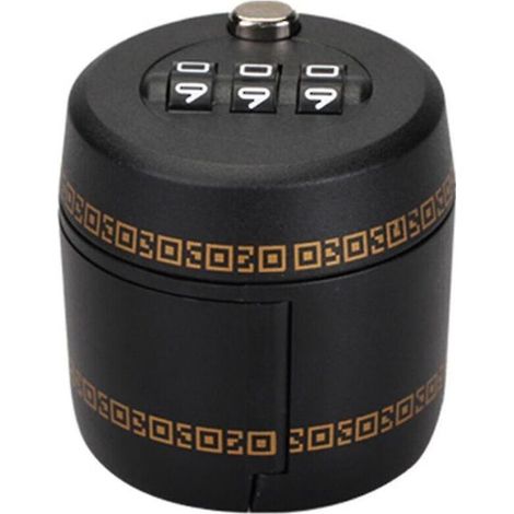 Serrure à code pour bouteilles de vin et spiritueux – Bouchon sécurisé réutilisable en acier inoxydable, 1 unité
