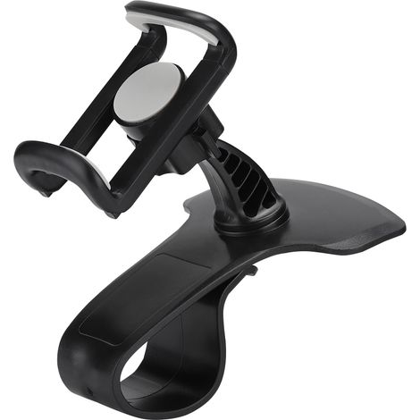 Support de téléphone portable multifonction pour voiture, rotation à 360 degrés (1/4)