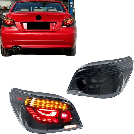 Ensemble de feux arrière, LED, clignotant séquentiel, Blanc Fumé (1/2)
