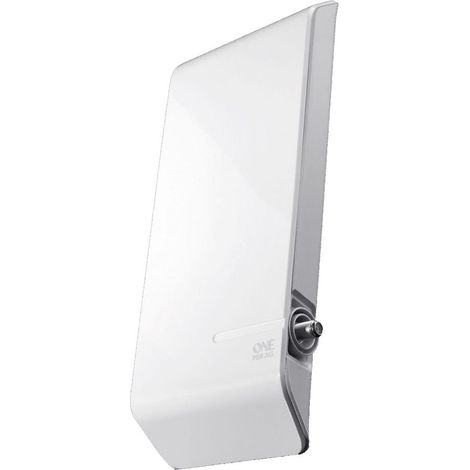 Antenna TV Esterna Amplificata Full HD ONE FOR ALL, filtro 5G, plastica di alta qualità