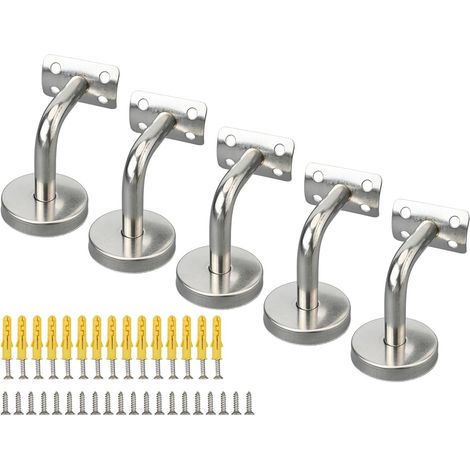 Support de main courante en acier inoxydable 201, 60 x mm, mural (1/5)