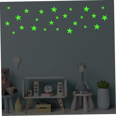 Lot de 514 autocollants étoiles phosphorescents pour la (1/5)