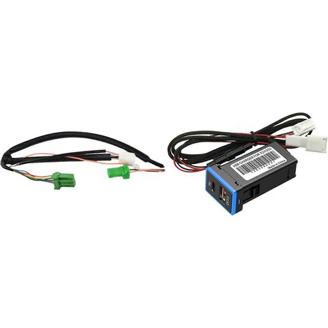 Bouton droit du volant, commutateur de commande du lecteur pour L200 avec chargeur de voiture QC 3.0 à double port pour-AquaForge (1/4)