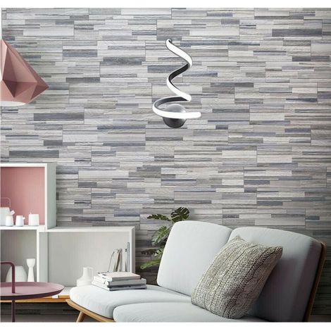 Applique Da Parete A Spirale Per Interno Lampada Led Luce Bianca 12 Watt E24f (1/3)