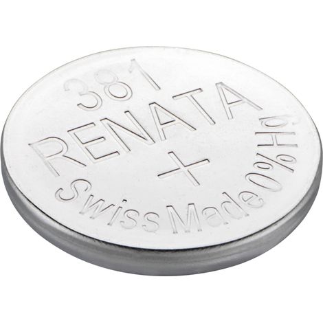 BATTERIA a BOTTONE all'ossido d'argento 381 RENATA