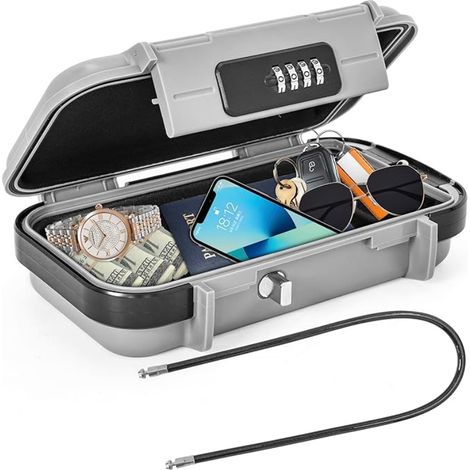 Coffre-fort portable avec serrure à combinaison (1/5)