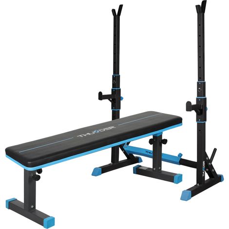 Banc de musculation avec support pour barre Thunder® FREELY-CARMI (1/5)