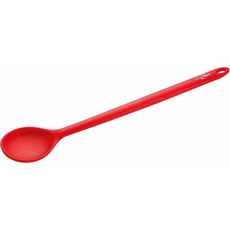 Cuchara de cocina de silicona Kuchenprofi roja de 30 cm