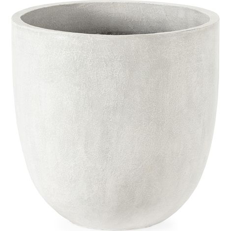 Macetero 60X60X60 Fibrocemento Blanco Terrazo (1/2)