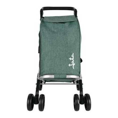 Carro de compra 40L 4 ruedas 45KG verde HCAR2501 JATA